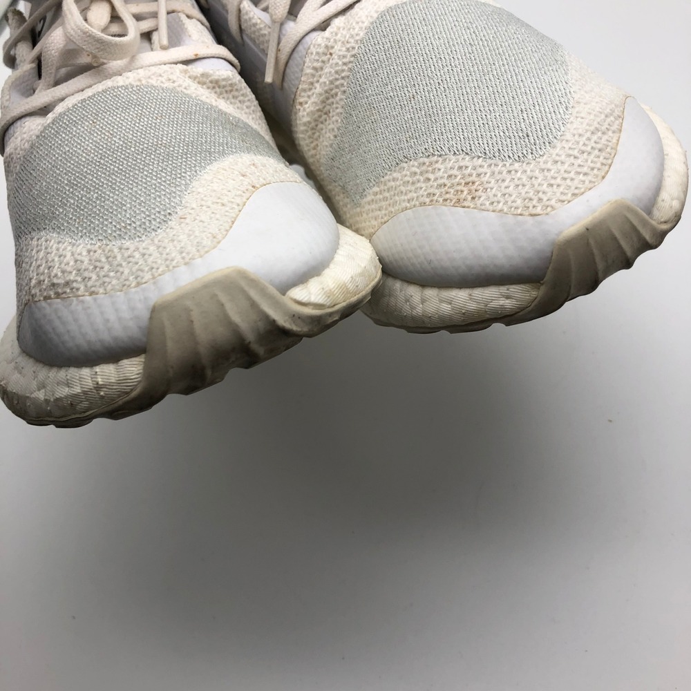 Adidas Y-3 Pure Boost Yohji Yamamoto Mens 10.5 Crystal White Sneakers BY8955 - Picture 9 of 14